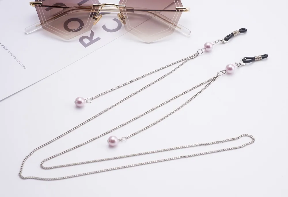 ZRHUA модная цепочка для очков для чтения для женщин металлические солнечные очки шнуры бисерный шнурок для очков держат ремни золотые серебряные оправы
