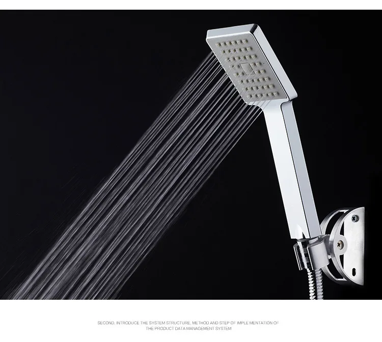 

Water Saving Rain Shower Head Square Pommeau De Douche Haute Pression Bathroom Douche Accessories Ducha Quadrada Water Saving