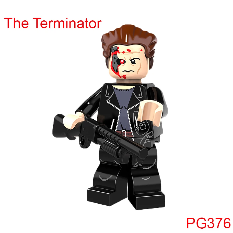Single Sale Building Blocks The Terminator Super Heroes Star Wars Mini Bricks Dolls Kids Diy Toys