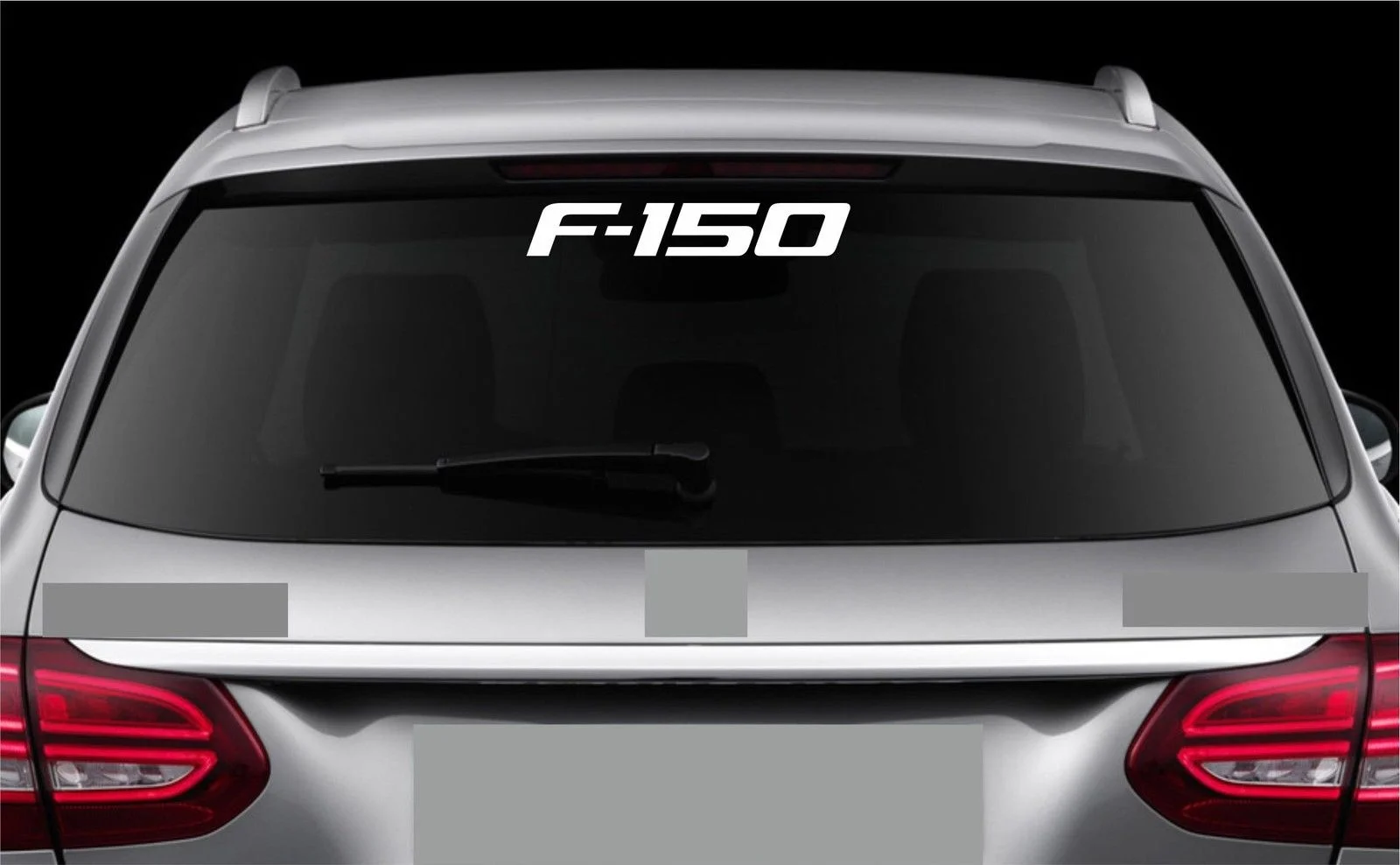 For Rear Window Sticker Fits Ford F 150 Decal Emblem Car Logo Rw16 Car Stickers Aliexpress