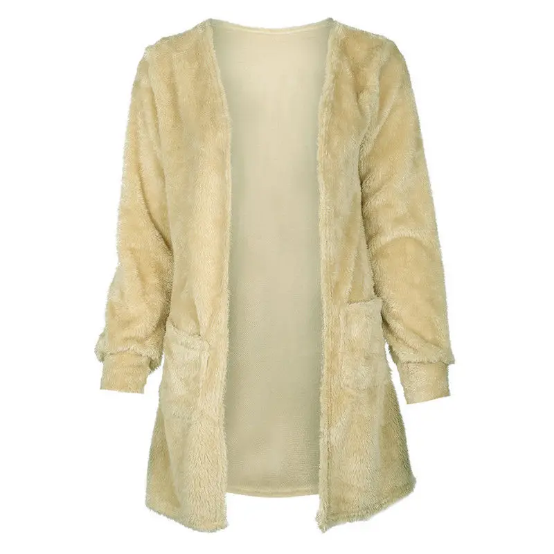 Женская однотонная приталенная куртка с длинным рукавом и карманом|coat cardigan|coats