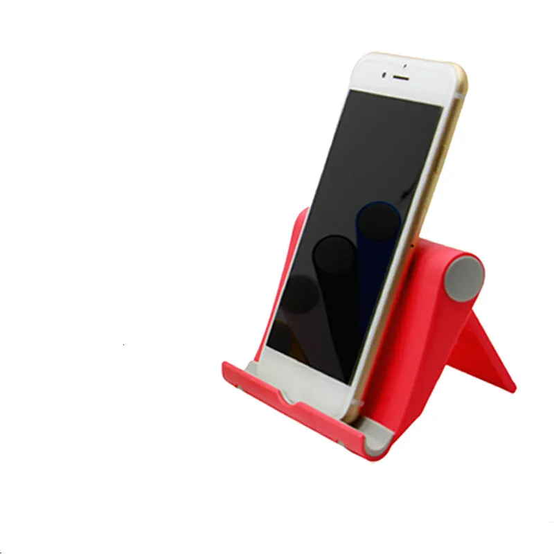 

PVC Multifunctional Rotary Anti-skid Support for Desktop Lazy Flat Mobile Phone Multicolor LOGO can be customized