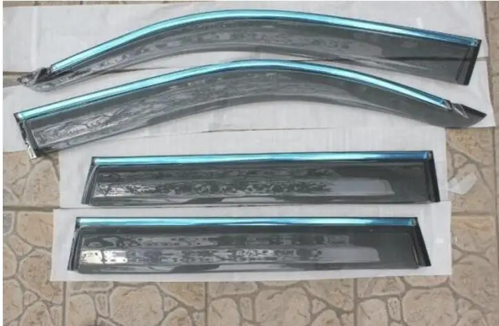 

For 2014 -2019 Nissan X-trail X Trail Rogue T32 Window Visor Vent Shades Sun Rain Deflector Guard Awnings Auto Accessories