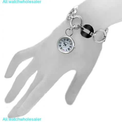FW605D NATURAL PNP Shiny Silver Watchcase White Dial Ladies Women Bracelet Watch