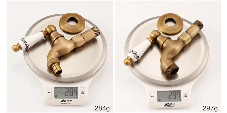 Античный латунный одиночный холодный кран/кран для стиральной машины, настенный кран для кухонной раковины, ванной раковины, кран для холодной воды