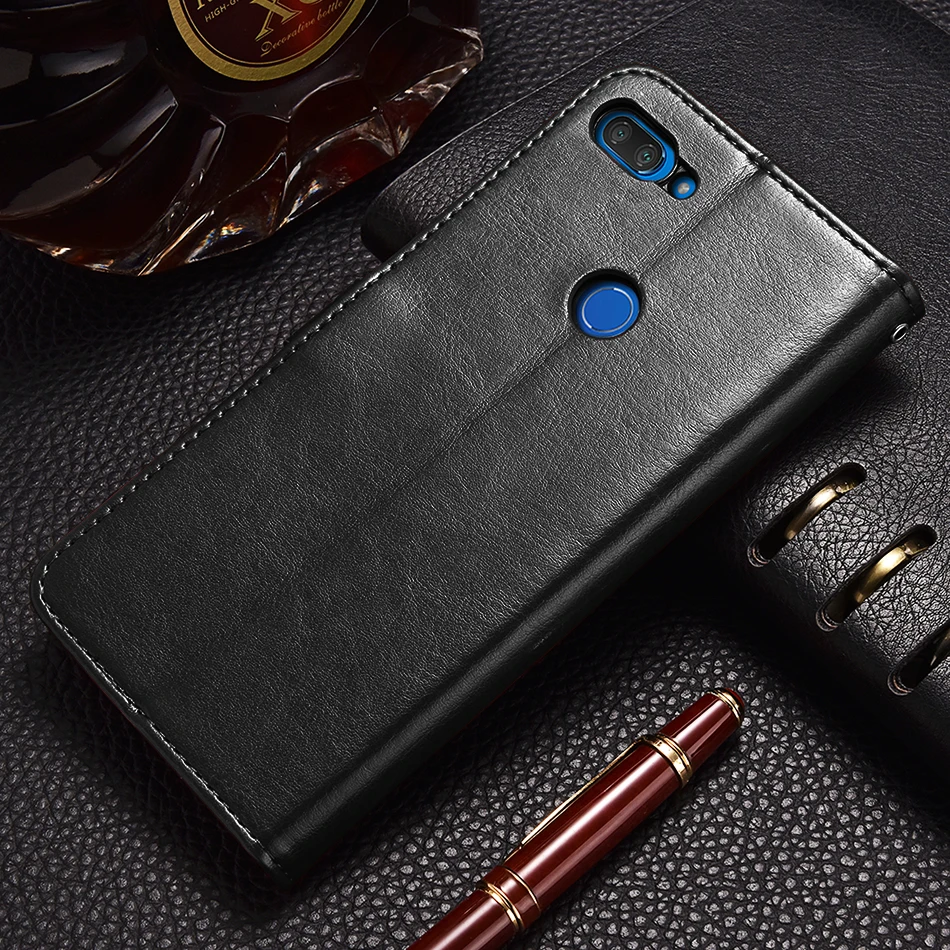 TOMKAS Wallet Flip Case for Xiaomi Mi 8 Lite Luxury Vintage Leather Silicone Back Cover Case for Xiaomi Xiomi Xaomi Mi 8 Lite (15)