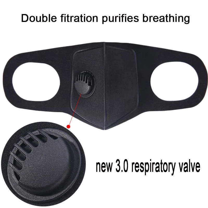 Противопылевая маска для рта, анти-туман, дымка, респиратор, Пылезащитная моющаяся многоразовая маска, хлопковая Муфельная маска для рта Pm2.5