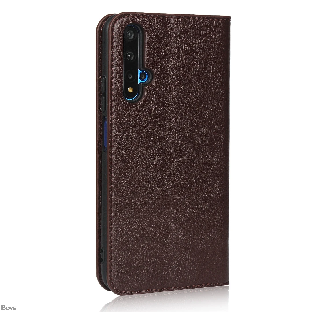 Premium Leather Case for Huawei Honor 20 Pro Honor20 Case Honor 20 flip case card holder cowhide holster Coque Fundas