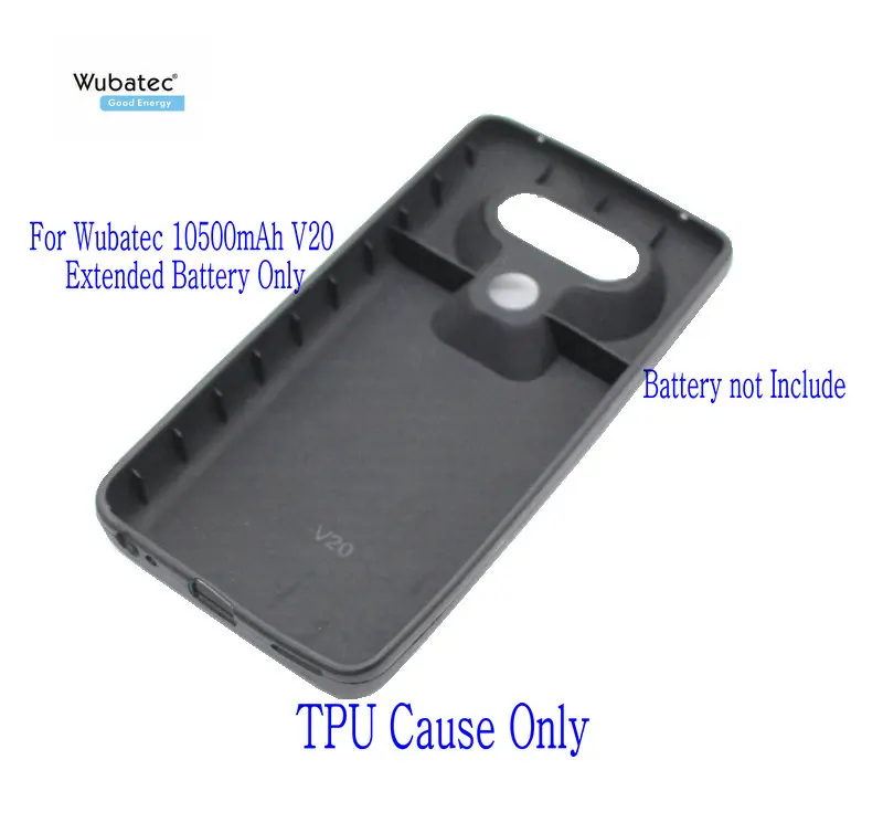 

Wubatec 1x 10500mAh BL-44E1F Extended Battery Protective TPU Case (No battery) For LG V20 H990 F800 VS995 US996 LS995 LS997 H910