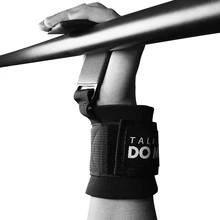 1 пара стальных крючков Лучшие силовые перчатки для занятий тяжелой атлетикой толстые мягкие тренировочные крючки противоскользящие вытяжные Deadlifting Guantes gym crossfit