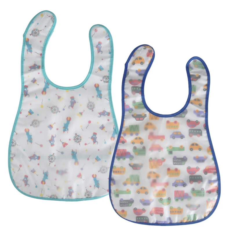 2 PcsLot 100%Cotton Baby Bib Infant Saliva Towels Baby Waterproof Bibs Newborn Wear Cartoon Accessories Baby Girls'&Boys' bibs  (3)