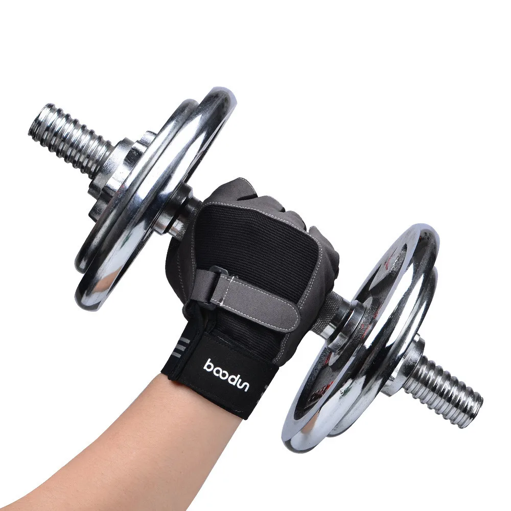 2019 New Gym Gloves Heavy weight Sports Exercise Weight Lifting Gloves Body Building Training  Crossfit Sport Fitness Gloves S~L