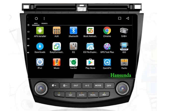 Discount Android 7.1 Car DVD Radio for Honda Accord 7 2004 2005 2006 with GPS/wifi/map/AC/3G/4G/RDS 0