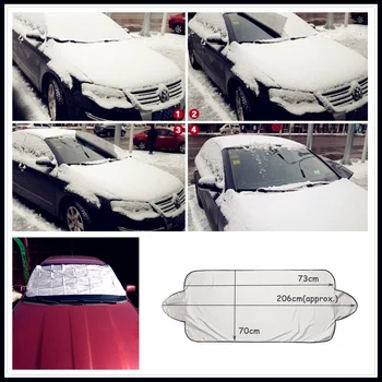 

2018 new car Snow Ice Sun Shade Dust Cover for Mitsubishi ASX Endeavor Expo Galant Grandis Lancer Mirage Montero