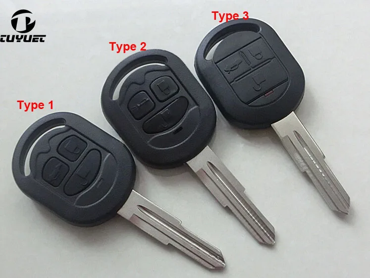 10PCS Remote Key Shell for Buick 2003-2007 Excelle HRV Car Key Blanks Case