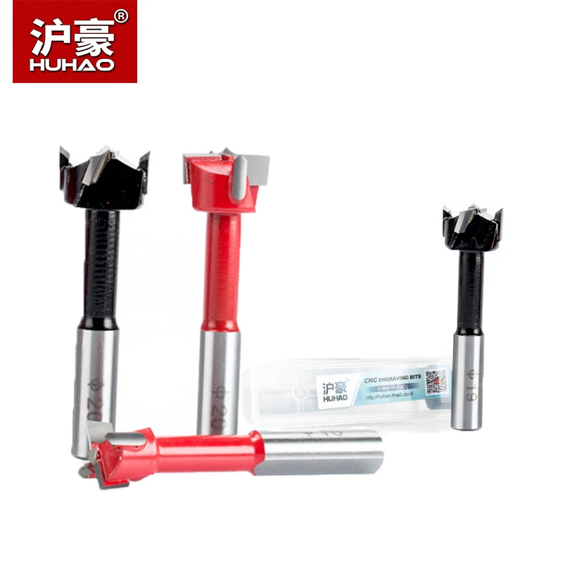 HUHAO-1pc-Wood-Drill-Bit-70mm-Length-Router-Bit-Dia-19mm-35mm-Row ...
