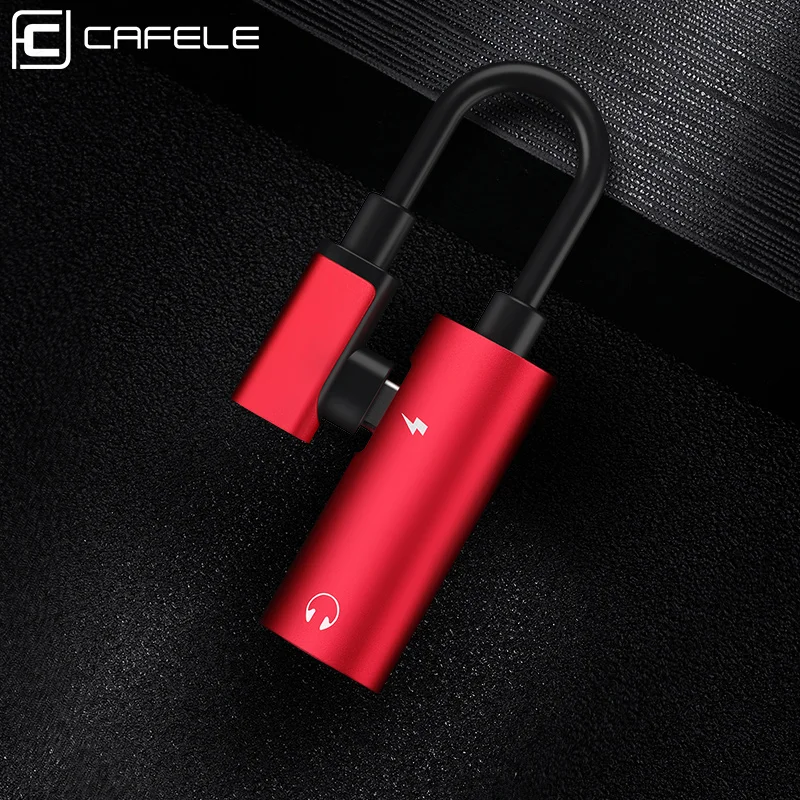 Cafele OTG type C до 3,5 мм AUX и USB C Женский аудио адаптер 2в1 для Xiaomi 8 samsung S9 адаптер для наушников