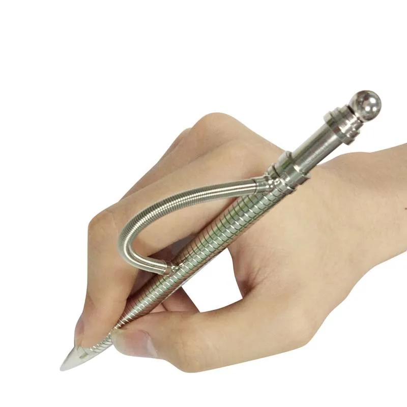 

Magnetic Magic Metal Toy Gel-Ink Pen For Fidget Autism And ADHD Gift Reduce Pressure Stress Hand Spinning Wheel Fingers Spiner