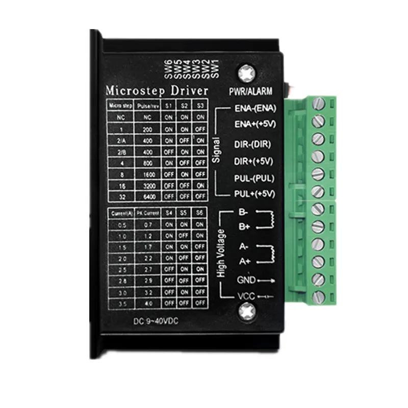 

Suitable for 42 57 Stepper Motor Stepper Motor Driver cintroller TB6600 Controller Two-phase Hybrid Stepping Motor