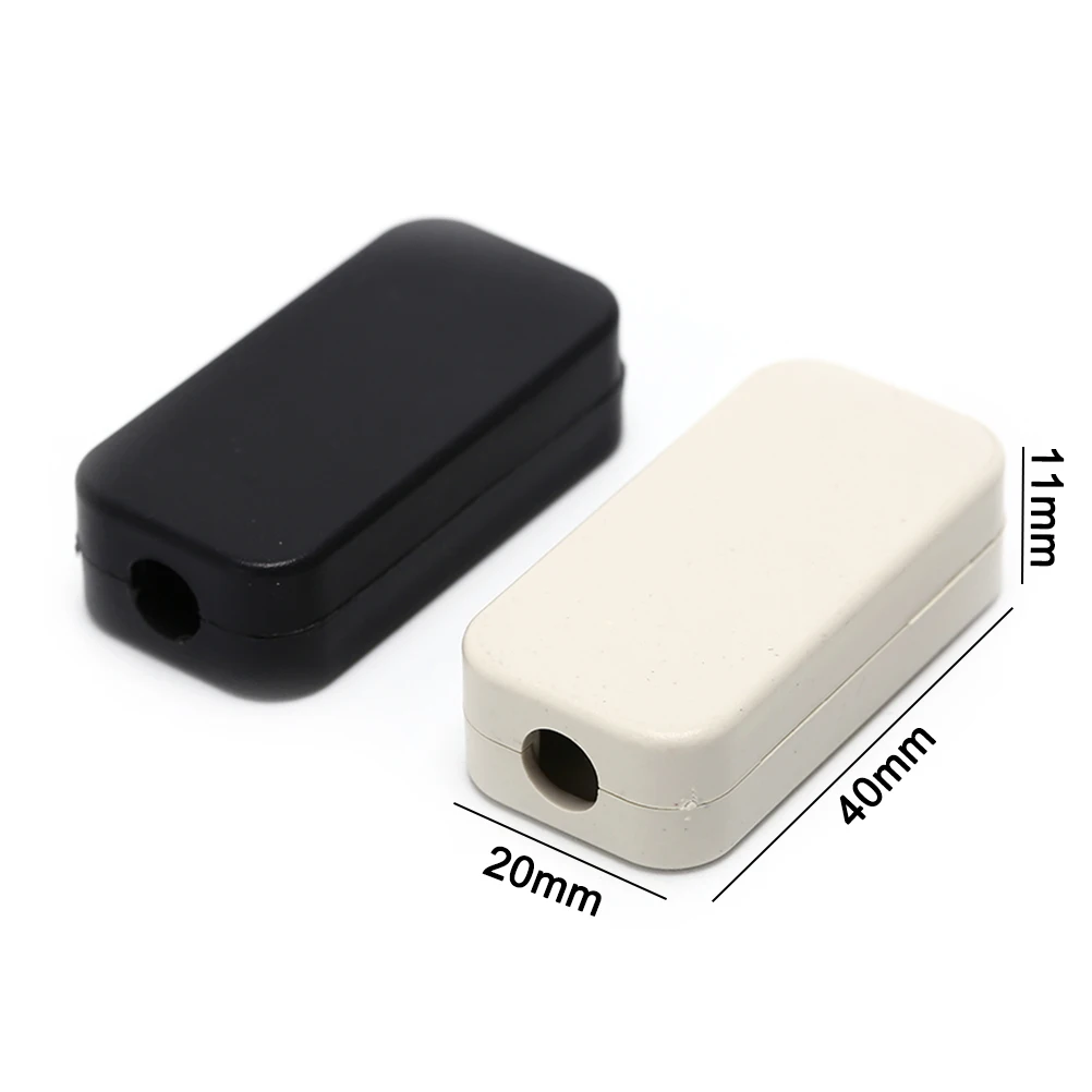 

1/5pcs Electronic Project Box Enclosure Instrument Electronic case New Plastic screw-free self-locking Cover 40x20x11mm
