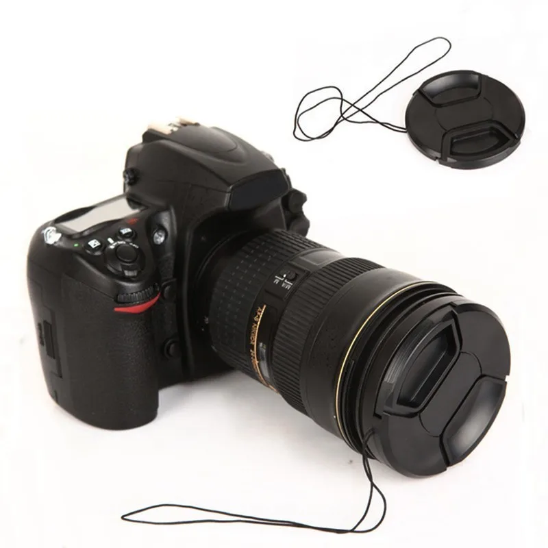Крышка объектива + веревка против потери Набор для DCamera fujifilm FinePix SL1000 SL240 SL300 T200 T205
