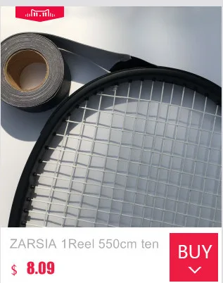 1 Катушка ZARSIA Bamboo Spin Tennis String полиэстер 200 м durableTraining String 55-60 lbs 1,25 мм