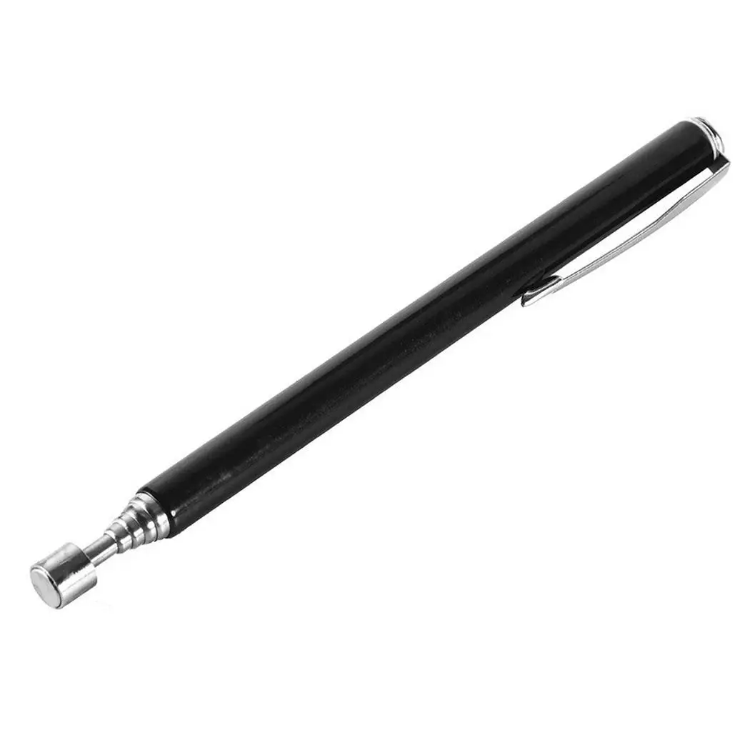 

Magnetic Telescopic Pen Shape Pick Up Rod 1 x Stick Handheld Tools Adjustable Length Black Portable