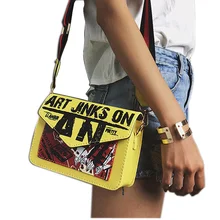 Женские сумки с буквенным принтом, сумки с магнитной пряжкой, женские сумки через плечо, сумка-мессенджер для телефона, сумка для монет