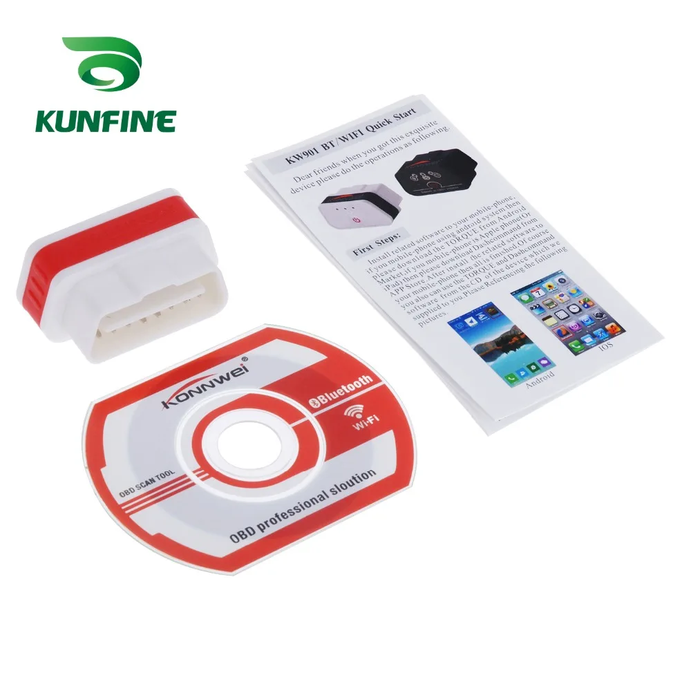 Auto Diagnostic Tool Car engine code Scanner Vehicle fault reader KF-A1184_8221