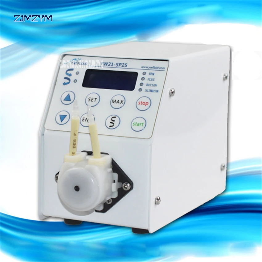 

YW21 High precision adjustable micro digital control peristaltic pump water dosing and dispensing pump intelligent digital