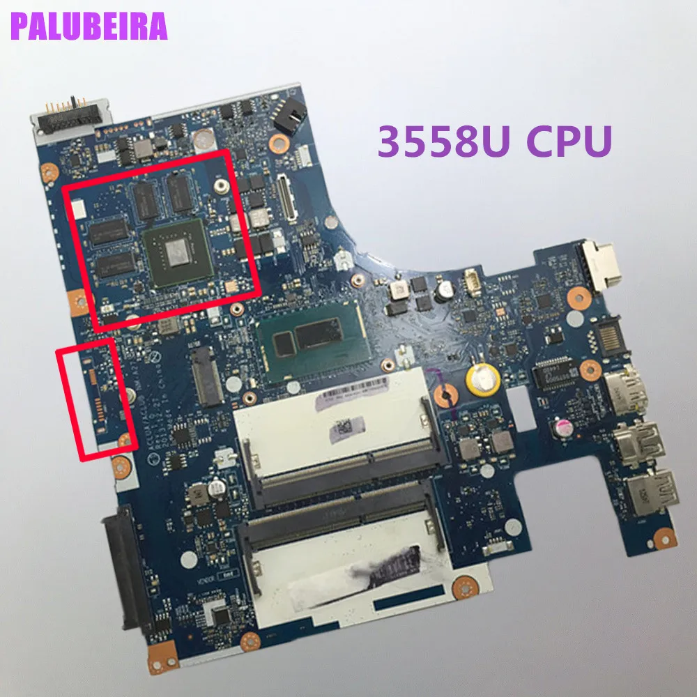 PALUBEIRA ACLUA/ACLUB NM-A273 для Lenovo G50-70 материнская плата портативного компьютера с 3558U GT820M 2