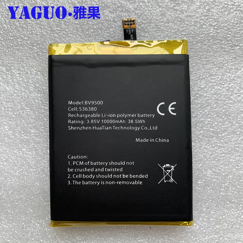 

100% New Original Blackview BV9500 Battery 10000mAh Replacement For Blackview BV9500 Pro MT6763T 536380 Smart Phone