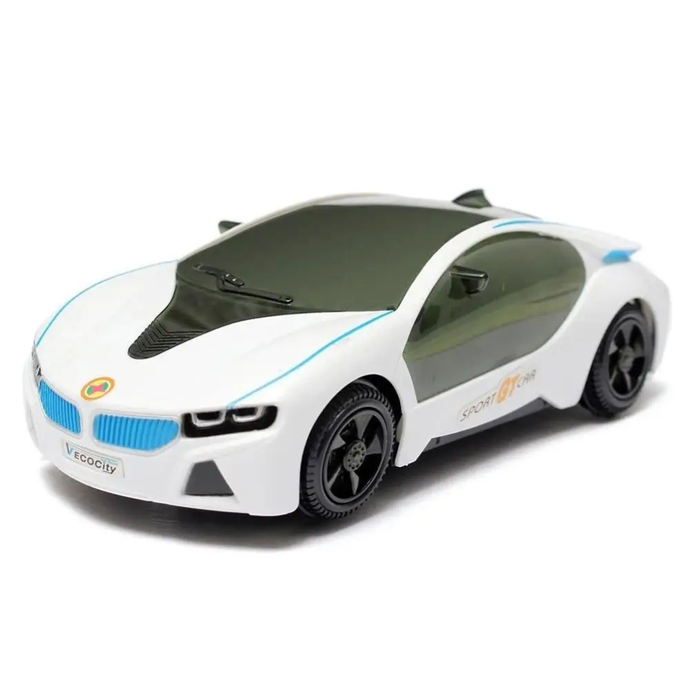 3D automatic LED Flashing Light luxury Car Model Music Sound Electric Toy Kids Children Gift crafts 4