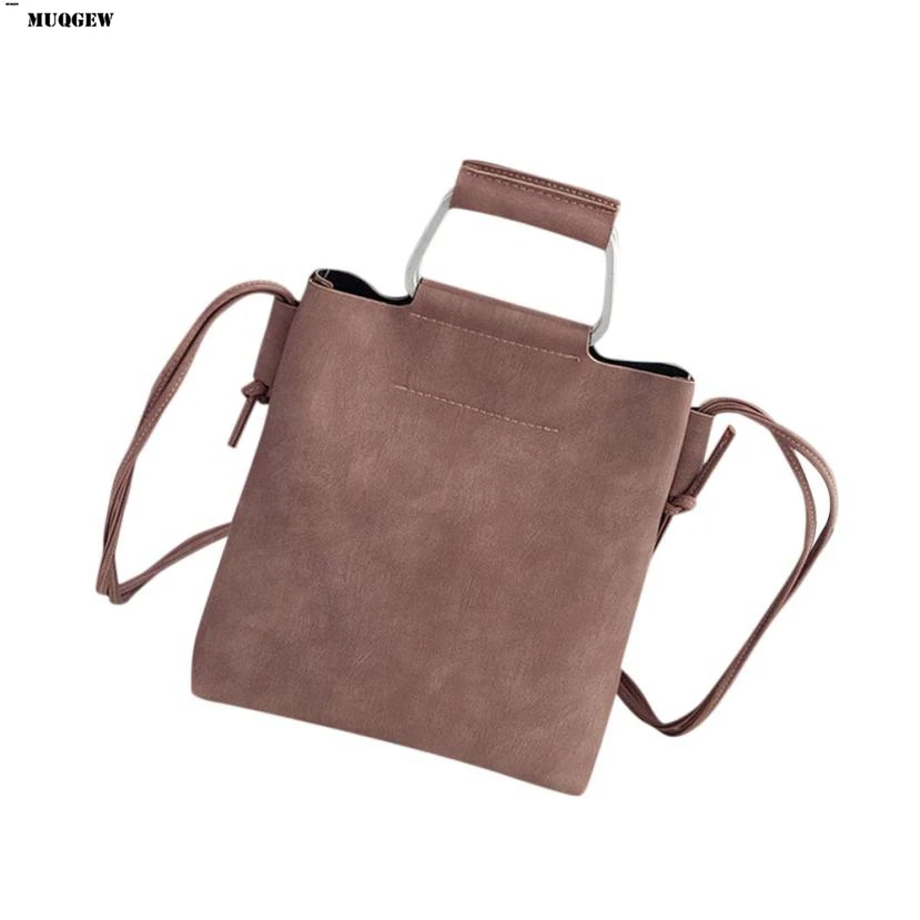

MUQGEW Women Leather Handbags Crossbody Phone Totes Soft Hasp Shoulder Messenger Bag Bolsas De Couro#121