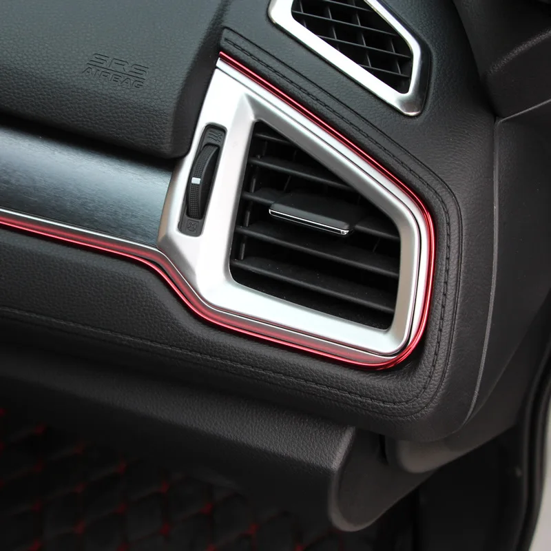 

5m/pc Car-styling Interior Moulding Decoration Strips Dashboard Decor LED Trim