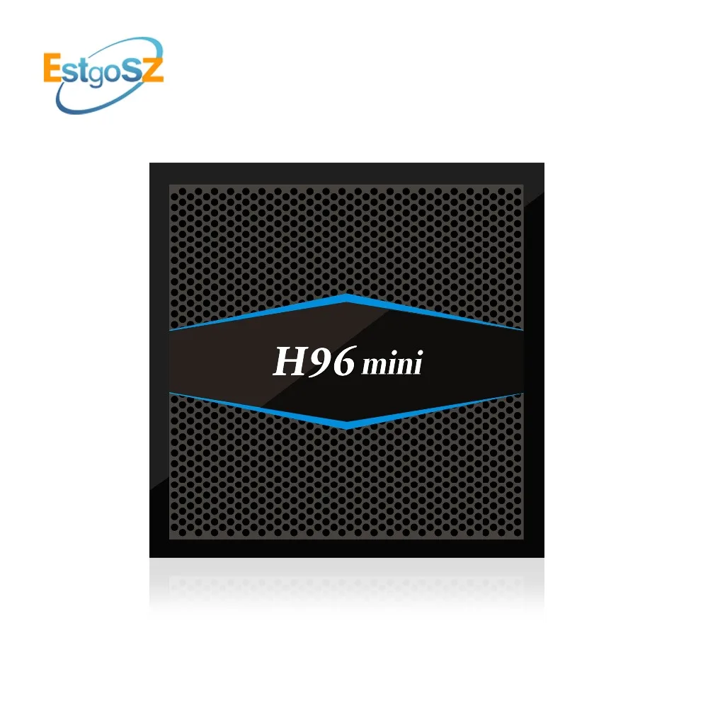 

EStgoSZ 2018 H96mini Android 7.1 TV Box Amlogic S905W Quad Core 2GB 16GB WiFi Bluetooth 4.0 H96 mini H.265 HD 4K set top box