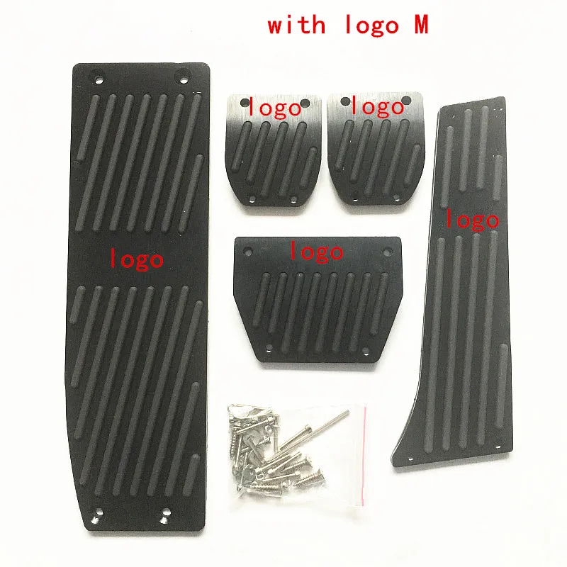 

Fashion Silver/Black Aluminium Alloy Car Pedals Rest For BMW X1 M3 E30 E36 E39 E46 E87 E90 E91 E92 E93 Car-Styling accessories