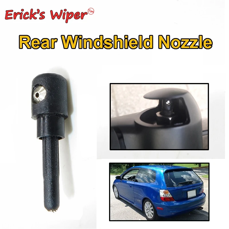 Erick's Wiper Rear Wiper Washer Jet Nozzle For Honda Civic 7 MK7