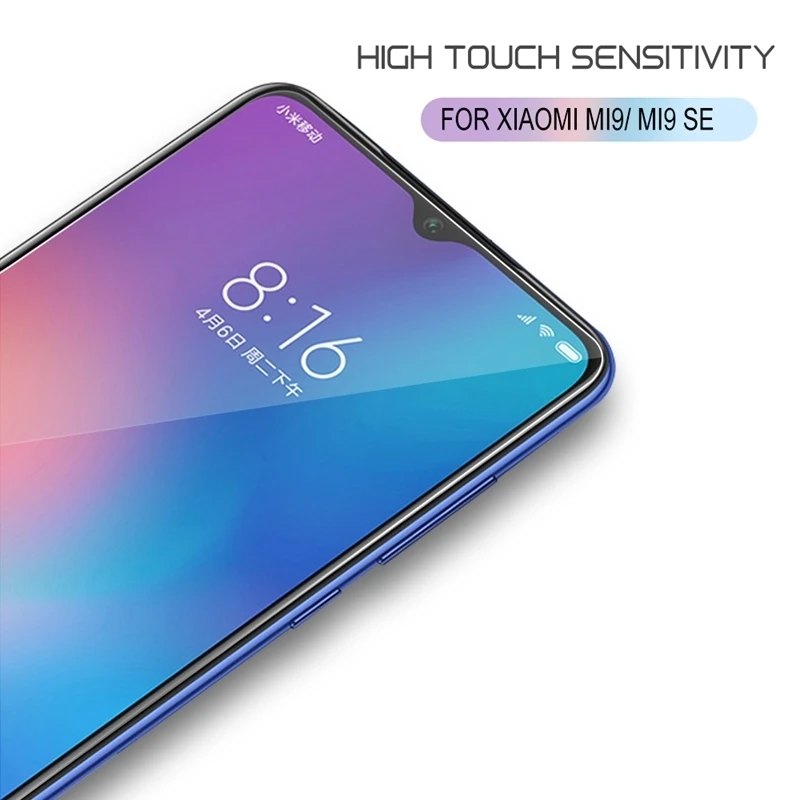 Защитная пленка для экрана из закаленного стекла Xiaomi Xiomi Mi 9 9T 8 SE Lite Pro CC9 E Redmi K20