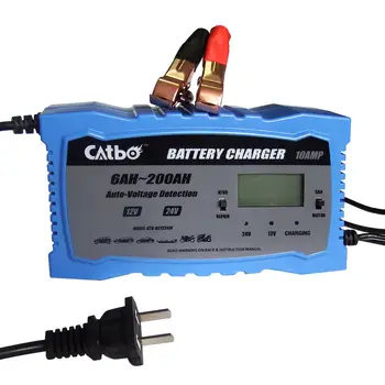 

CATBO Car Battery Charger 12V24V V Motorcycle Battery Pure Copper Full Intelligent Universal Charger
