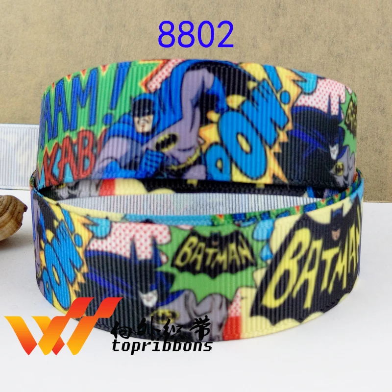 

Free shipping 50 yard per size flower printed ribbon 8802