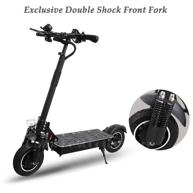 UBGO Electric Scooter 2000W 60V Two Wheel Electric Scooters 10Inch Double Drive 52V Gapless Handle Bar Powerful Electric Scooter (5)