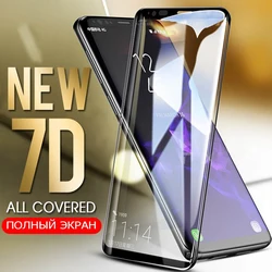 Premium 2 - Pack 3D Curved Full - Cover Tempered Glass Screen Protector with Explosion Proof Technology - Gold (For Galaxy S8)
