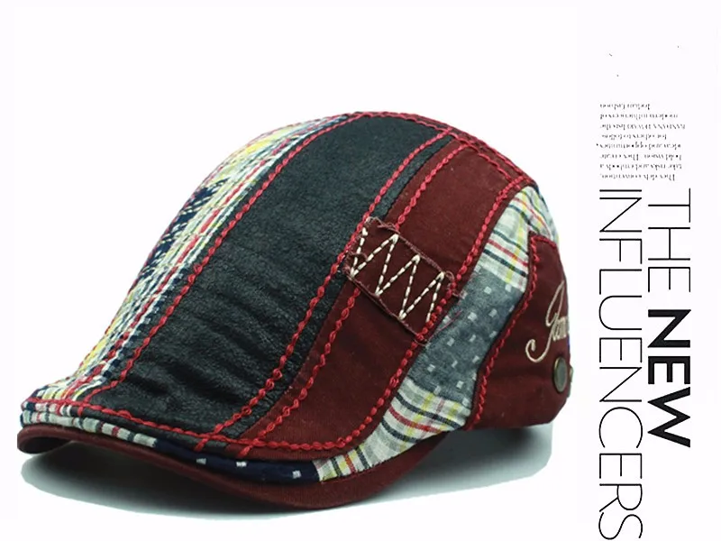 patchwork beret 