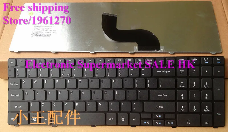 Free shipping for Acer 5750 7235G 7250G 7330 7331 7339 7739Z keyboard | Компьютеры и офис