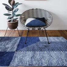 Большой размер пост современный стиль абстрактный геометрический Коврик для гостиной, геометрический ковер для офисной комнаты, домашние напольные украшения коврик