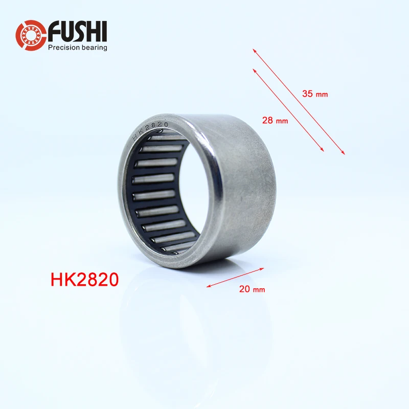 HK2820 ニードルベアリング 28*35*20 ミリメートル (5 個