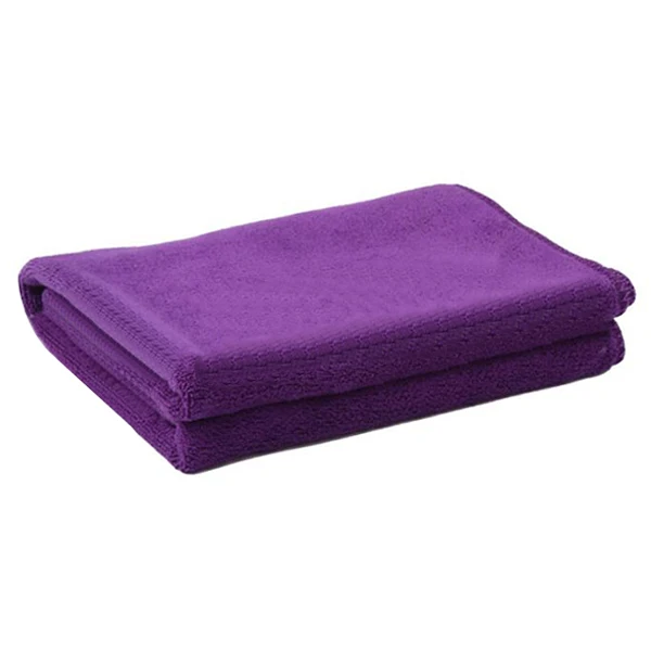 30*70cm Car Wash Towel Cleaning Tool 4 Colors Ultra Soft Microfiber Cloth for Car Wax Polish Car-styling Auto Care Detailing - Цвет: Purple