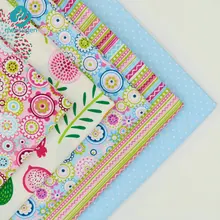 5 шт. 1" x 22"/46 см x 56 см жир четвертак красочные хлопчатобумажные ткани для шитья, пэчворк, украшения дома, подушки и одеяла ремесла