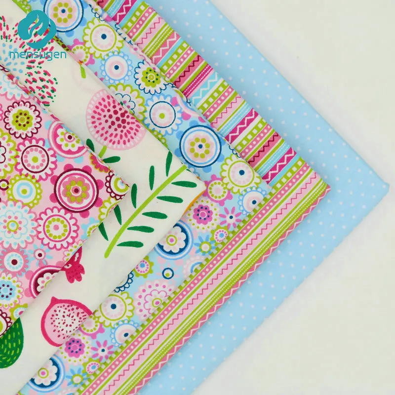 5 шт. хлопковая ткань для шитья пэчворка украшения дома|cotton fabric|fabric forfabric for sewing |